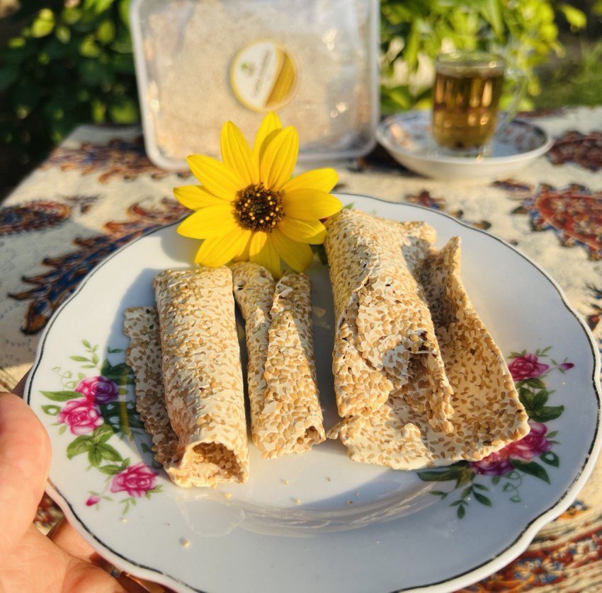حلوا کنجدی ورقه ای 1